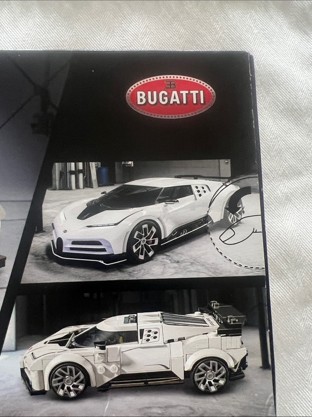 LEGO Speed Champions White Bugatti Centodieci Kids Toy Set. NEW in box. - Picture 6 of 11